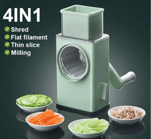 4 in 1 Multi-Function Vegetable Cutter & Slicer with Stainless Steel Blades - Furnixs Shop