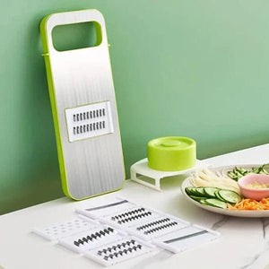 5in1 Vegetable Cutter | Multifunctional Stainless Steel Vegetable Cutter & Slicer | Kitchen Tool - Furnixs Shop