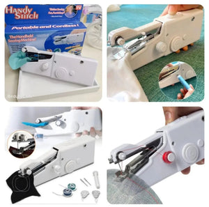 Handy Stitch Portable Cordless Sewing Machine Quick Repairs On All Fabrics Best Quality - Furnixs Shop