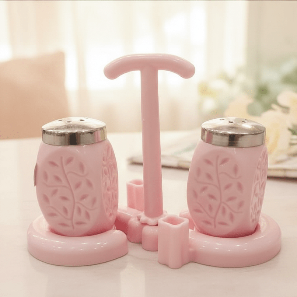 Premium Kitchen Salt and Sugar Pot Set – Stylish Aluminium Storage - Furnixs Shop