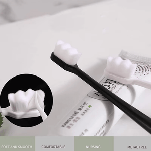 Soft Micro-Nano Manual Toothbrush Buy 1 Get 1 Free - Furnixs Shop
