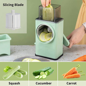 4 in 1 Multi-Function Vegetable Cutter & Slicer with Stainless Steel Blades - Furnixs Shop