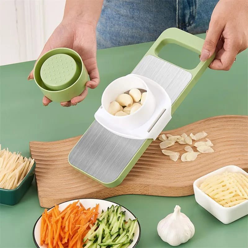 5in1 Vegetable Cutter | Multifunctional Stainless Steel Vegetable Cutter & Slicer | Kitchen Tool - Furnixs Shop