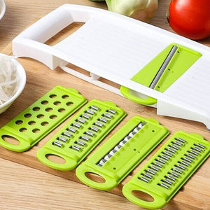 5in1 Vegetable Cutter | Multifunctional Stainless Steel Vegetable Cutter & Slicer | Kitchen Tool - Furnixs Shop
