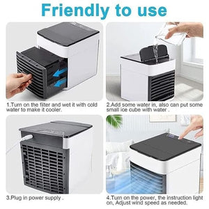 Arctic Air Ultra Evaporative Air Cooler By Ontel Portable 3 Speed Hydro Chill Technology - Furnixs Shop
