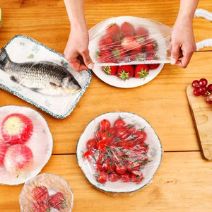 Combo Deal – 2 Pcs Metal Wire Cleaning Cloths with 1 Bear Design Food Cover Packet - Furnixs Shop