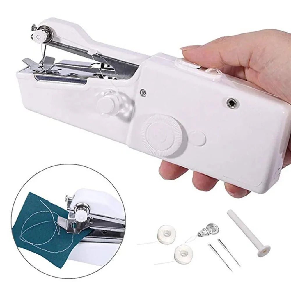 Handy Stitch Portable Cordless Sewing Machine Quick Repairs On All Fabrics Best Quality - Furnixs Shop
