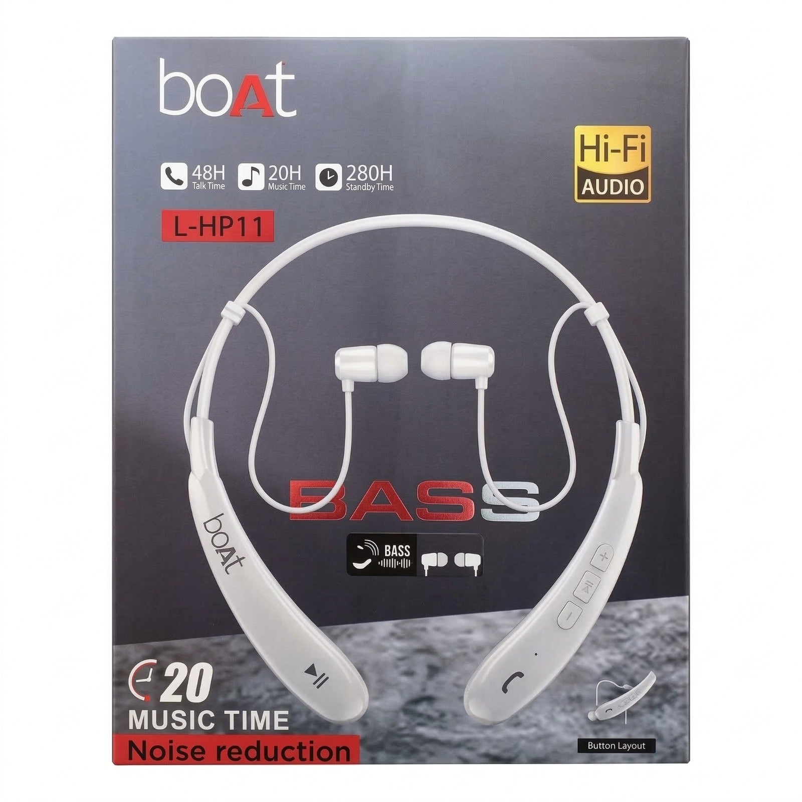 Neckband Boat Experience powerful bass, HD calls, and wireless - Furnixs Shop