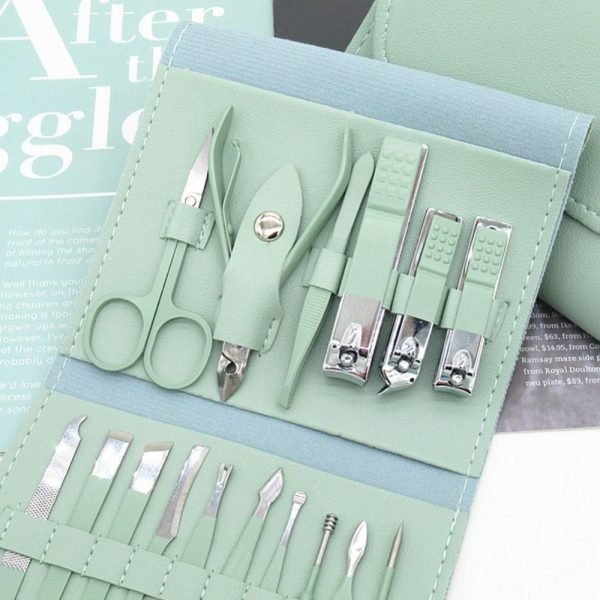 Premium 16-Piece Nail Care Kit - Furnixs Shop