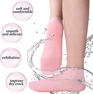 Silicone Jelly Socks Gel Moisturizing Socks Foot - Furnixs Shop