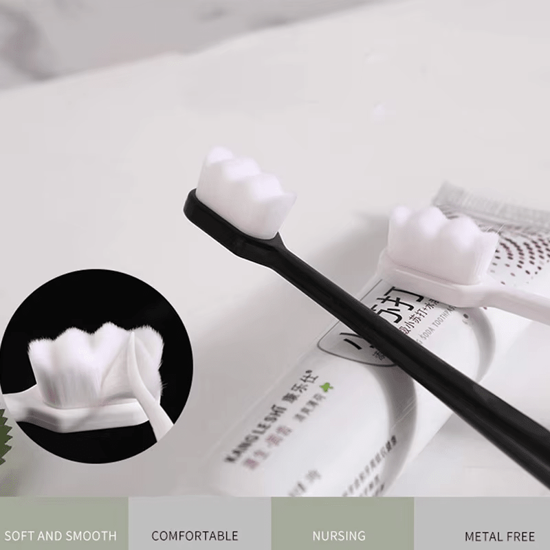 Soft Micro-Nano Manual Toothbrush Buy 1 Get 1 Free - Furnixs Shop